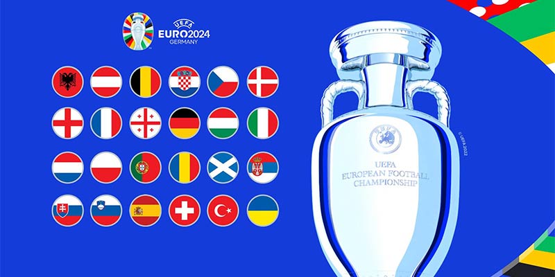 Danh sách 24 đội tham dự EURO 2024 chính thức